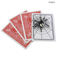 ?[xingtu] 1ชุด Spider และ NET Close up Street Magic tricks Magician PROP