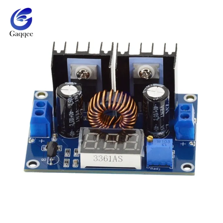 Gaqqee GOODIT LED Voltmeter PWM Adjustable 4-36V To 1.25-36V Step-Down ...