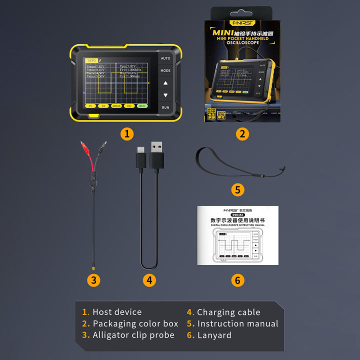 เครื่องทดสอบทรานซิสเตอร์แบบพกพา1000mah-ประเภท-c-800vpp-ออสซิลโลสโคปแบบดิจิตอล