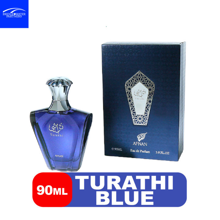 Afnan Turathi Blue EDP (90ml) | Lazada PH