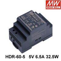 {“》 -- หมายถึงดี HDR-60-5 85-264V AC To DC 5V 6.5A 32.5W เอาต์พุตเดี่ยวราง Din สวิตช์จ่ายไฟสลับ Meanwell ไดรเวอร์