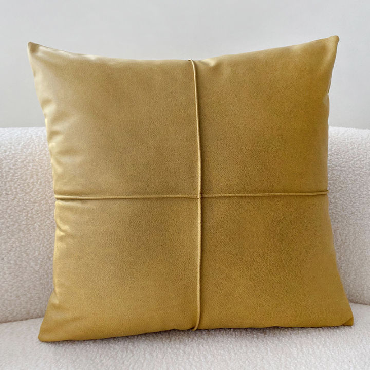 light-luxury-modern-cushion-cover-waterproof-tech-cloth-cushion-cover-soft-waist-pillow-cover-for-sofa-living-room-45-45-solid-colors-decorative-pillows-home-decor-pillowcase
