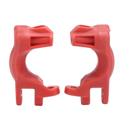 2Pcs Caster Blocks C-Hubs for Traxxas Slash 4X4 VXL Remo Hobby 9EMO HuanQi 727 1/10 RC Car Upgrades Parts