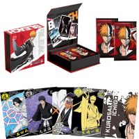 การ์ดสะสม BLEACH 20Th รุ่นครบรอบเกมอนิเมะตัวละครชุดคอสเพลย์ Kurosaki Ichigo คุจิกิลูเคียการต่อสู้กระดาษการต่อสู้หายาก TC SR