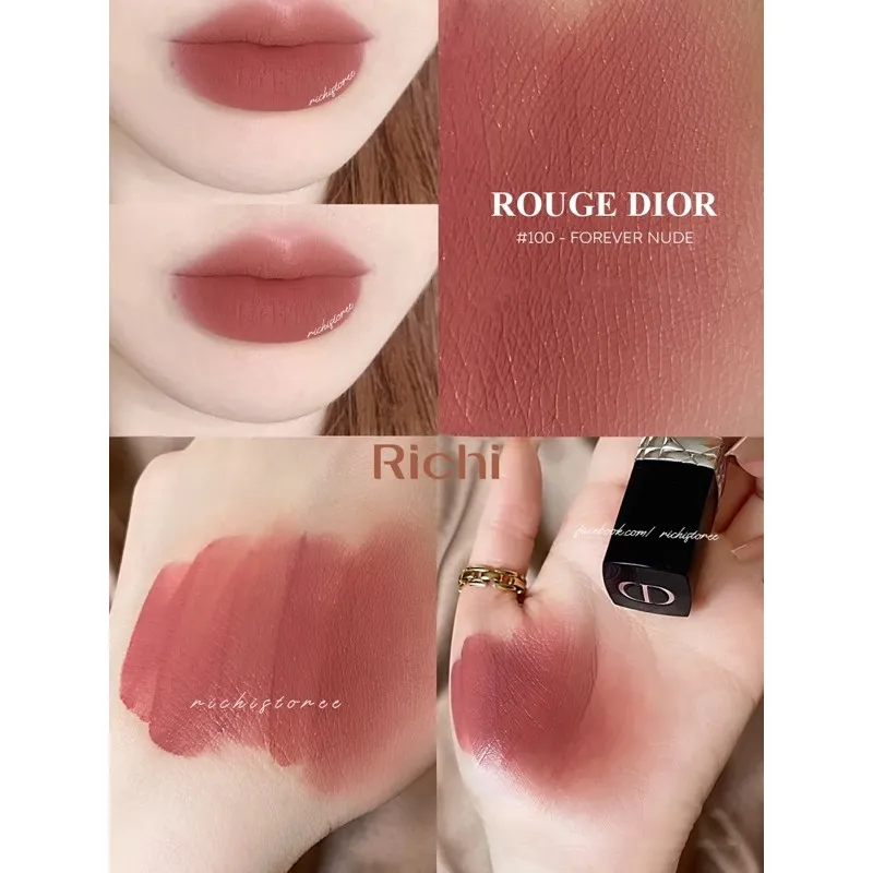 Son Kem Dior Rouge Forever Liquid 820 Forever Unique  Màu Nâu Trầm  Vilip  Shop  Mỹ phẩm chính hãng