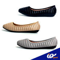 IQ Shoes รองเท้าคัชชูแบบสวม สำหรับผู้หญิง มี3สี รุ่นHL5-MT6190L