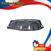 พรมปูคอนโซลหน้ารถ รุ่น Top ขับขวา Rh สี หนังดำ ด้ายดำ Ford  ขนาด 50x140x1 จำนวน 1 Piece Ranger MC Wildtrak 4x2 4x4 ปี2015 - 2018มีบริการเก็บเงินปลายทาง