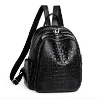 ? PU backpack women in Europe and America to restore ancient ways travel outdoor backpack female soft PU ms leisure small bag