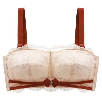 Ready StockNew Women's Ultra Thin Tube Top Lace Seamless Strapless