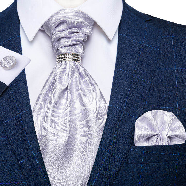 men-luxury-silver-paisley-silk-ascot-tie-set-wedding-party-cravat-white-ties-handkerchief-cufflinks-necktie-ring-sets-dibangu