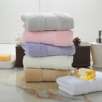 100 Cotton Bath Towel Set Absorbent Face Towels Solid Color Soft Hand Towel Home Bathroom Shower towel 34*75,70*140cm