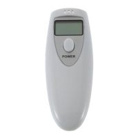 【Limited stock】 โปรโมชั่น Professional Pocket Digital Breath Tester เครื่องวิเคราะห์ Breathalyzer ทดสอบการทดสอบ PFT-641 LCD Display