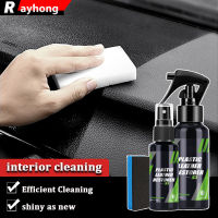 【cw】2023 New Plastic Renovator for Car Interior Spare Parts Seat Leather Liquid Wax Polish Plastic Restore Cleaner Spray Accessorieshot ！