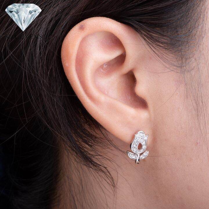 malai-gems-ต่างหูเพชร-เงินแท้-silver-925-เพชรสวิส-cz-เคลือบทองคำขาว-รุ่น-21005261-แถมกล่อง-ต่างหูcz-ต่างหูเงินแท้