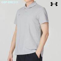 Under Armour เสื้อโปโลแขนสั้นชาย,เสื้อยืดใส่เล่นกีฬาใหม่ฤดูร้อน2023เสื้อโปโลทรงหลวมระบายอากาศได้ดี23500507