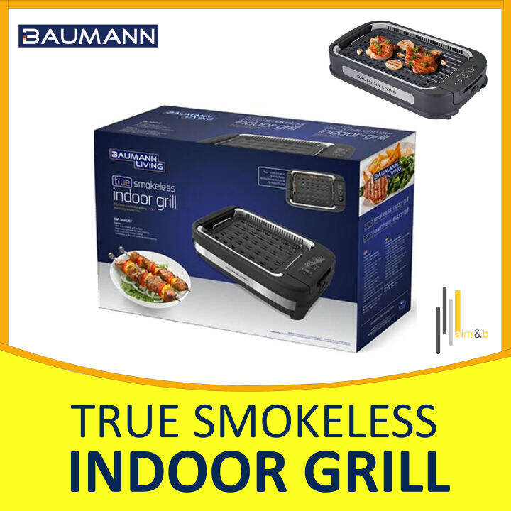 Baumann True Indoor Smokeless Grill | Samgyupsal | Korean Samgyeopsal Grill | Korean BBQ | Smoke ...