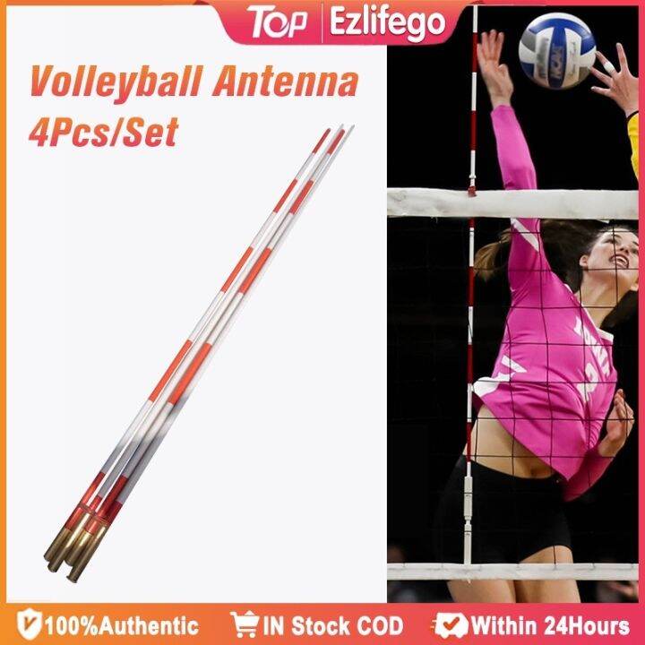 1 Pair Volleyball Antenna Marker Set Lazada PH