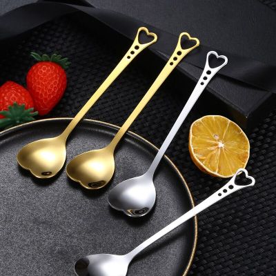 5pcs Stainless Steel 5 Spoons for Kitchen   Service of 5 Flatware Set Durable Cutlery Travel Kitchen Utensils Supplies Flatware Sets