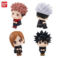 [AhQ ornaments] 10เซนติเมตรอะนิเมะ Jujutsu Kaisen รูป Itadori Yuji Gojo Satori Fushiguro Megumi Kugisaki Kawaii ของเล่นตกแต่งรถพีวีซีรุ่นของขวัญ