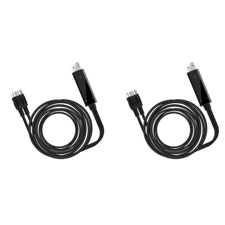 2x-usb-midi-cable-converter-usb-interface-to-in-out-midi-cord-for-pc-laptop-to-piano-keyboard-in-music-studio-6-5ft