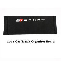 Styling Car Trunk Stowing Organizer Board Tidying Side Partition Storage Plate Plank Car Accessories for Toyota Camry 2018 2019