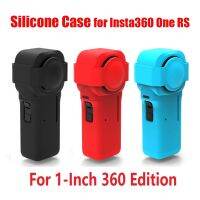 Silicone Protective Case for Insta360 One RS 1-inch 360 Edition Dual 1-inch Sensors Panoramic Camera with Leica Dustproof Cover