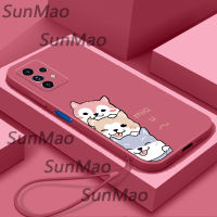 For เคสโทรศัพท์ Samsung A13 4G ซิลิโคนป้องกันสุนัขน่ารัก