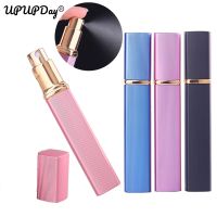 【YP】 High-end 12ML Perfume Spray Bottle Refillable Glass Containers Aluminum Atomizer