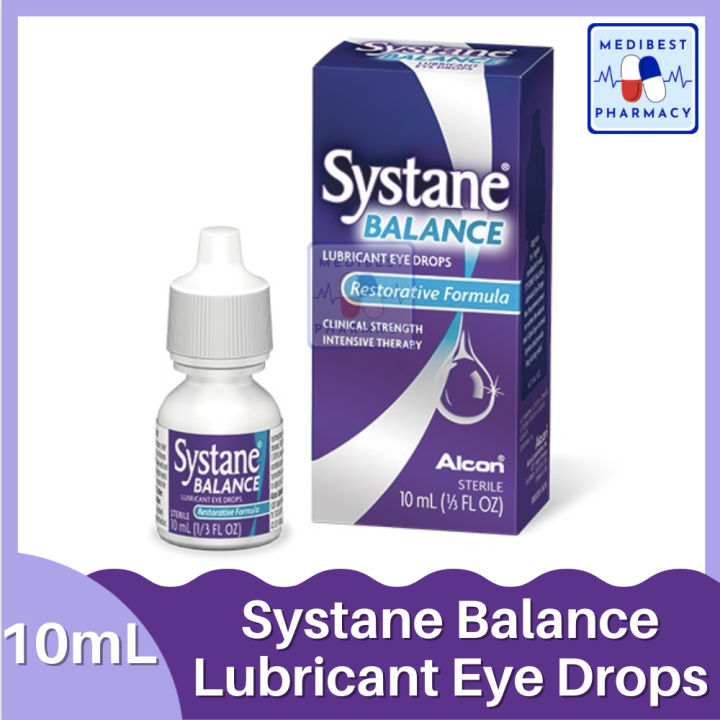 [EXP 10/2023] Alcon Systane Balance Eye Drops (10mL) Lazada
