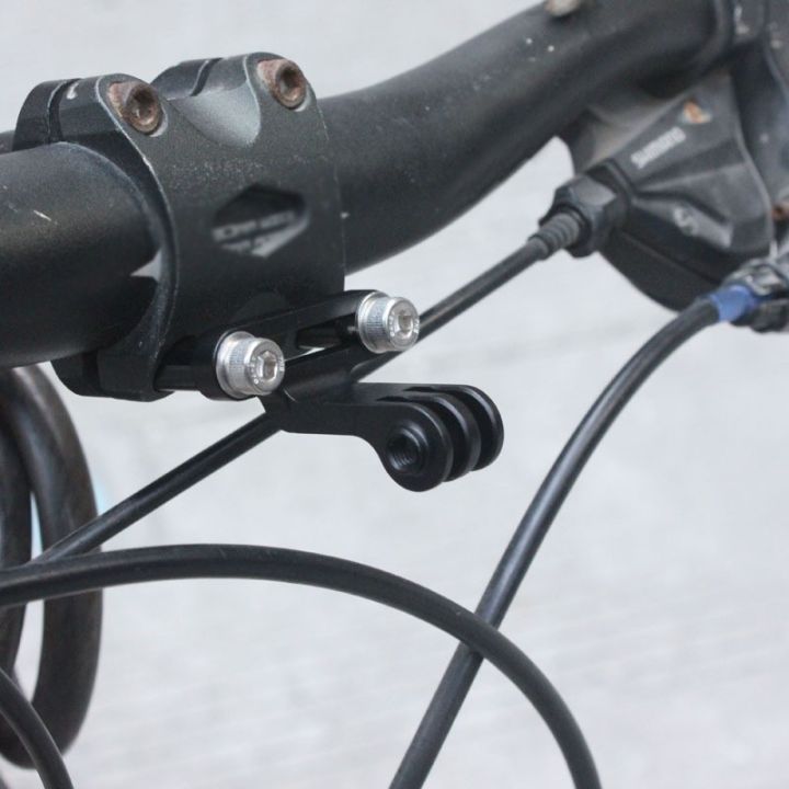 liveroom-ที่วางก้านจักรยานอะลูมิเนียมอัลลอยจักรยานติดกล้องเพื่อการกีฬามือจับสำหรับฐาน-gopro-อุปกรณ์รถจักรยานอเนกประสงค์ที่ทนทาน