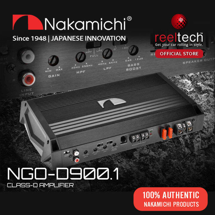 Nakamichi NGOD900.1 Class D Mono Block Power Amplifier MonoBlock