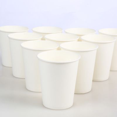 【CW】☃  100pcs/Pack 250ml Paper Cups Disposable Cup Drinking Accessories Supplies Accept Customize