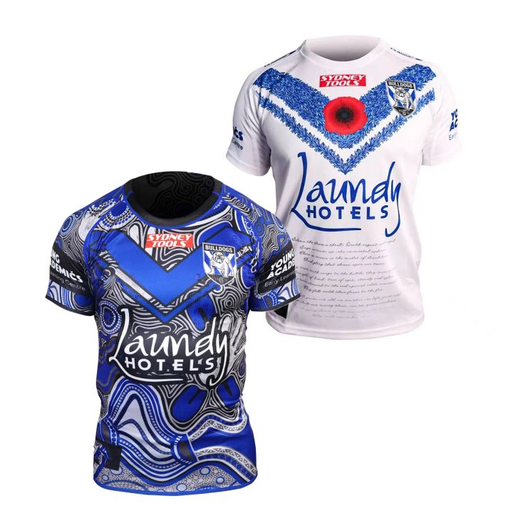 indigenous-anzac-hot-2023-bankstown-rugby-mens-jersey-bulldogs-replica
