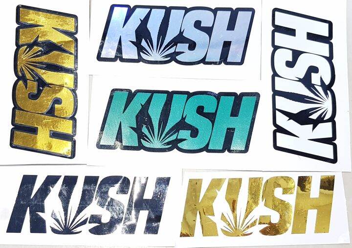 Kush Sticker Decals Waterproof 