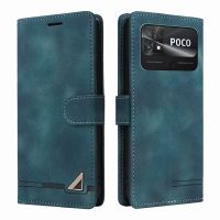 Poco C40 Case For Xiaomi Poco C40 Flip Wallet Magnetic Phone Cover For Poco C 40 Luxury Leather Book Cases