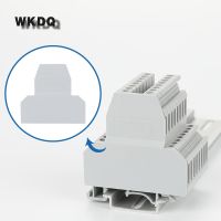 [HOT QAA,JXHKLWW 121] 10Pcs D UKK3/5 End Barrier สำหรับ UKK3 UKK5 Connector UK Double Level D UKK 3/5 DIN Rail Terminal Block อุปกรณ์เสริม End Cover