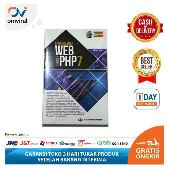 Buku Pemrograman Web Dengan PHP 7 Betha Sidik Informatika | Lazada ...