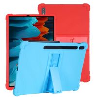 [COD] Suitable for Tab S8 Tablet S8plus Bracket Anti-fall Silicone Cover