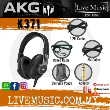 AKG K52 Pro Audio Closed Back Headphones (K52 K-52)- LBS Music World  Malaysia