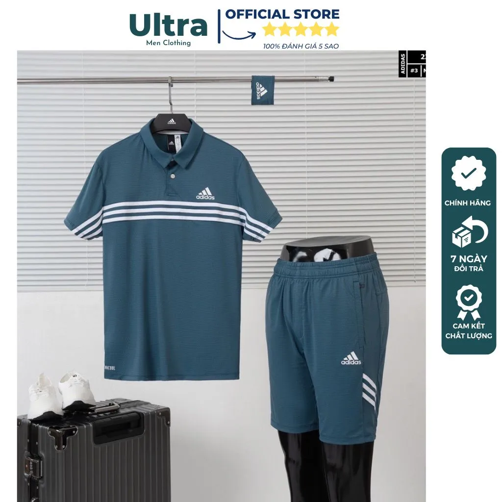 Bộ Adidas Nam Thể Thao Thun Lạnh Cao Cấp Hàng Hiệu Ultra Men Um238 Set Quần  Áo Nam Mùa Hè Chất Mát Hàng Xịn Đẹp Phom Chuẩn | Lazada.Vn
