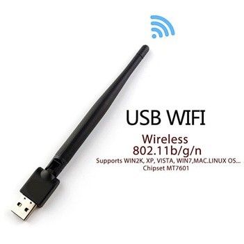 เสาwifi-usb-mt-7601-adapter-usb-2-0-wifi-การ์ดเครือข่ายไร้สาย-802-11-b-g-n-lan-adapter-2-4g-wifi-dongle-receiver-adapter