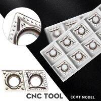 Cermet Insert CCMT060204 CCMT09T302/04/08 มีดเจาะรูด้านในวงกลมด้านนอกที่น่าเบื่อ CNC Lathe Carbide Cutting Tools