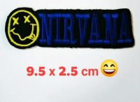 อาร์ม ตัวรีดติดเสื้อ อาร์มปัก Patch ตกแต่งเสื้อผ้า หมวก กระเป๋า #Nirvana