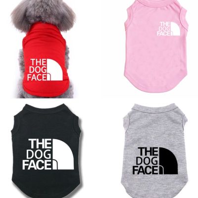 Summer Thin Pet Clothes Dog Vest T-shirt Cotton Dog Clothes for Small Large Big Dogs French Bulldog Puppy Clothes Dog Costumes
