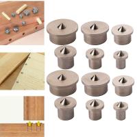 Woodoworking Tools 14 Dowel Tenon Center Set Woodworking Top Locator Roundwood Punch เฟอร์นิเจอร์ไม้ Centering Point เจาะ