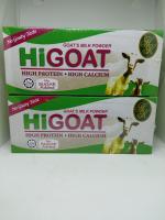 นมแพะ HI GOAT MILK POWDER  HiGoat Susu kambing  (ไม่มีน้ำตาล No sugar added) 21g x15 Pcs HALAL GMP