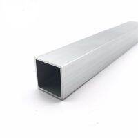 30mm*30mm*1mm square tube aluminum alloy hollow pipe rectangle straight duct vessel 100/200/300/400/500/550mm length Industrial Supplies