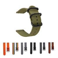 ☍❇ Nylon Strap for Garmin Forerunner 265 255 55 245 645 Music Watch Band for Garmin Venu 2S/Venu SQ 2 /Vivoactive 4 3 4S Bracelet