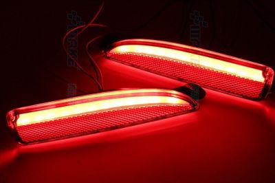Eosuns Led Rear Bumper Light, Rear Fog Lamp, Brake Light for Mazda 6 M6 2014, Atenza with Turn Signal and Warning Light