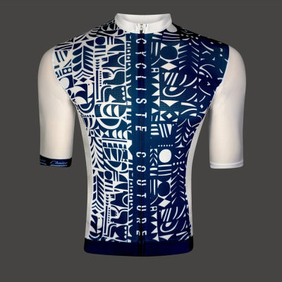 Chaise Jersey Breathable Summer Triathlon Tops MTB Shirt Mens Short Sleeve Quick Dry Maillot Ciclismo Cycling Equipment New